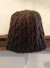 Bonnet marron et doré taille femme (2201112) Bonnet femme price