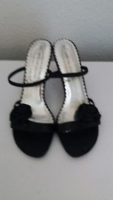 Chaussures de soirée femme noires pointure 6 devant sangle élastique Evening chaussures price