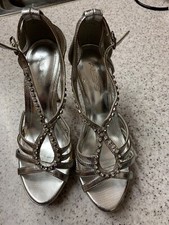 Chaussures de soirée argentées ALDO pointure 38 Evening chaussures price