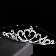 Strass Hair Band Tiara Couronnes Pour Femmes De Mariage Mariées Reine Couronnes Argent mariage Band price