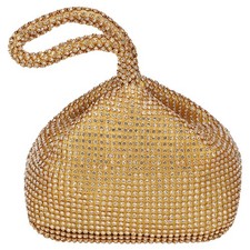 Pour Evening Bags 7.08" Rhinestone Clutch Triangle Purse Handbag Or Evening sac price