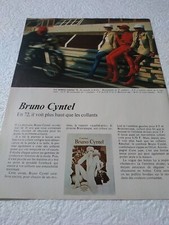 publicité papier collants pantyhose Bruno Cynthel advertising 1972 Pantyhose price