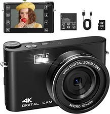 Appareil photo numérique 4K 48 MP écran tactile MP3 zoom numérique Numérique appareils photo price