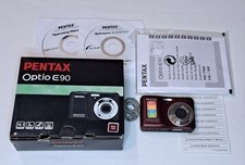 Appareil Photo Numérique Pentax Optio E90 Rouge Boite Vintage Digital Camera CP Numérique appareils photo price