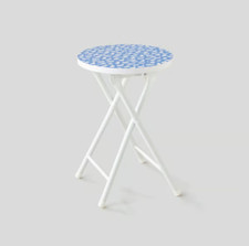 Tabouret en Bois Blanc Imprimé 30x45 NEUF Bureau tabouret price
