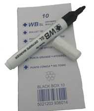 Whiteboard Drywipe Bullet Tip Black Markers x 10 (PC) 1 black Whiteboard price