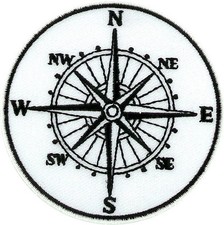 patch ecusson brode thermocollant boussole compass doudoune veste backpack Compass price