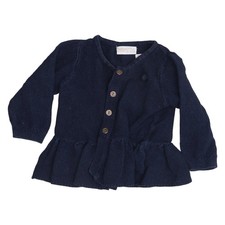 Sous-vêtements bébé, cardigan, fille, taille : 68, bleu, coton, unicolore #M8p Sous-vêtements fille price