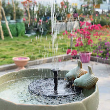 Fontaine Solaire Jardin Pompe Eau Bassin Étang Oiseaux 6 Jets Buses déco Eau Dispensers price