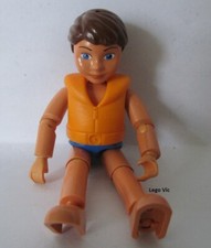 Lego belvmale17a Figurine Boy Garçon + Life Jacket Gilet du Belville 5847 Surfer Jacket garçon price