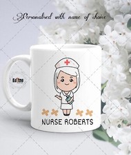Nurse Gift Mug Cup Tea Coffee Birthday Gift Funny Personalised Dishwashers price