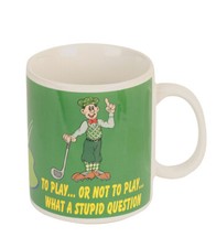 MUG - Golfing Shakespeare! To Play or Not to Play! What a stupid question!! Dishwashers price