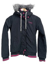 Steeds Manteau Hiver Enfant Noir Capuche Fourrure Outdoor (EU 128) Manteau outdoor price