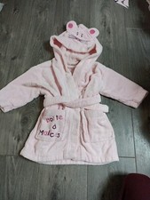 Peignoir Bébé Rose Lapin Tbe 18mois Coton Bébé peignoir price