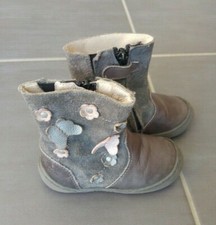 Adorables Bottes Fille Gris Cuir et Daim Marque DPAM Pointure 21 Bottes fille price