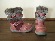 Adorables bottes fourrées fille 19 Vertbaudet en cuir en très bon état !!! Bottes fille price