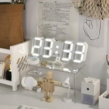 Réveil Numérique LED Bureau – Horloge Digitale Thermomètre Alarme 12/24H – Neuf Bureau horloge price