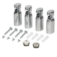 Supports de fixation murale pour radiateurs sèche serviette salle de bain chrome Radiateurs price