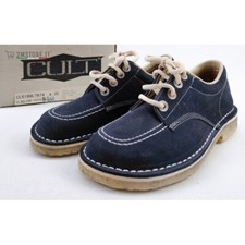 Chaussures Casual Cérémonie CULT Bleues En Véritable Cuir Suédé MADE IN ITALY Casual chaussures garçon price