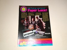 Paper Lace Philips N2221 automatic cassette recorder ad clipping Germany 1970s Recorder price