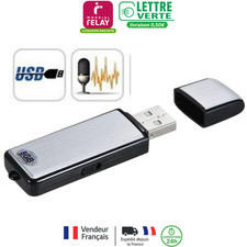 Clé USB 8Go Enregistreur Vocal Dictaphone Audio Réunion Recorder Plug and Play Recorder price
