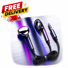 Earphones Wired Headphones In Ear High Definition Deep Bass 3.5mm AUX Jack Black Headphones price