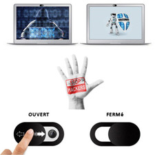 Cache webcam protection anti pirate hacker lot de 3 caches smartphone tablette Web appareils photo price