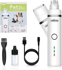 Nobleza - Broyeur à Ongles et Tondeuse à Cheveux pour Chien 2 en 1, Tondeuse Électrique pour Animaux Hair Clippers price