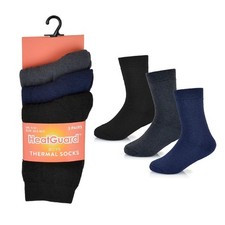 Chaussettes Thermiques Unies Pour Garçons Paquet De 3 Paires *SK896* Chaussettes garçon price