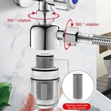 Purificateur de robinet d'eau en acier inoxydable pour buse de douche et robinet Eau Purifier price