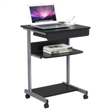 Bureau Informatique sur Roulette Table Ordinateur PC Poste de Travail 1 Tiroir Bureau bureau price