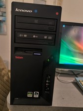 RETRO PC Lenovo Thinkcentre AMD Sempron 2GB DDR2 ATI X1200 Series Windows XP Bureau bureau price