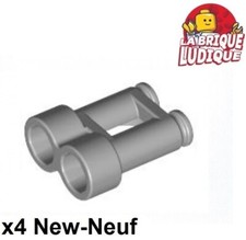 Lego 4x Minifig utensil jumelle binoculars twin gris/light bluish gray 30162 NEW Binoculars price