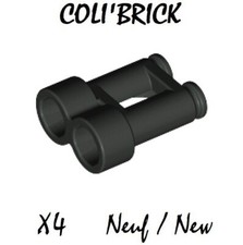 Lego 30162 - 4x Jumelle Minifigure Utensil Binoculars Town - Noir Black - NEW Binoculars price