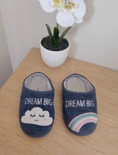 Chaussons fille "Dream big" - Marine - Tissaìa - P28 Chaussons fille price