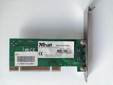 Carte modem pci 56k Trust Modem price