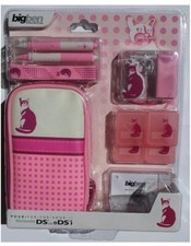 NEUF DESTOCKAGE - Housse et accessoires CHAT ROSE pour Nintendo DSLite et DSi Déstockage housse price