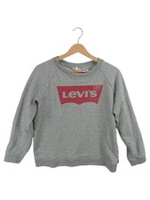 Levi's Sweat-shirt Femme Gris Imprimé Logo Casual (EU 36, INT S) Sweat-shirt femme price