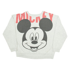 SWEAT-SHIRT Femme Mickey Mouse DISNEY Gris L Sweat-shirt femme price