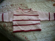 Pull bébé fille taille 1 mois 50cm TBE Bébé pull price