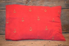Travel/Toddler Pillow Case Redi with Anchor Embroidery Handmade/New 14x20 Bébé Pillow et housse price