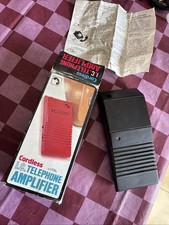I.C. TÉLÉPHONE AMPLIFIER CORDLESS UK Design Vintage Ampli Téléphone 1970’s Old F Cordless téléphone price