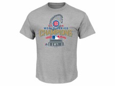 Chicago Cubs Majestic MLB Men's 2016 World Series Champ Locker Room Tee (Size S) Worker Lockers price
