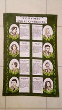 Torchon, Kitchen towel  "Irish Poets & Playwrights" Kitchen Towel price