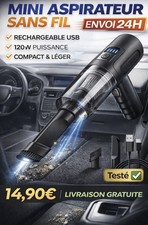 Mini Aspirateur Sans Fil Voiture 9000Pa Recharge USB Puissant Auto Maison Cordless Vacuums price