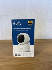 Eufy Security Caméra Wifi Intérieure C220 (Câblée), 2K, 360° Caméra Security appareil photo câble price