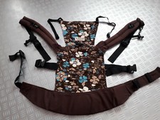 Porte bébé YAMO Baby Carrier marron et fleurs + son sac en excellent état Bébé Carrier price