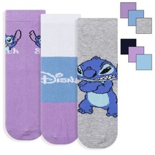 Chaussettes Fille Disney Lilo Et Stitch Ensemble De 3 Paires En Coton 6967 Chaussettes ensemble fille price