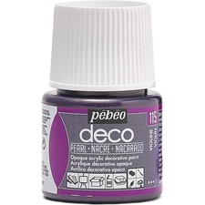 Peinture acrylique - Violine - Nacré - Pébéo - Déco - 45ml Pearlescent Paint price
