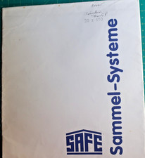 POUR ALBUM  SAFE  LOT  20  PAGES  PLASTIQUES INTERCALAIRE  30X27  NEUVES REF 10 Safe price